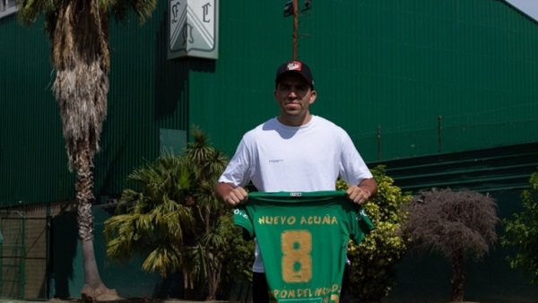 El neuquino visitó los dos clubes en los que estuvo antes de dar el salto a Europa.