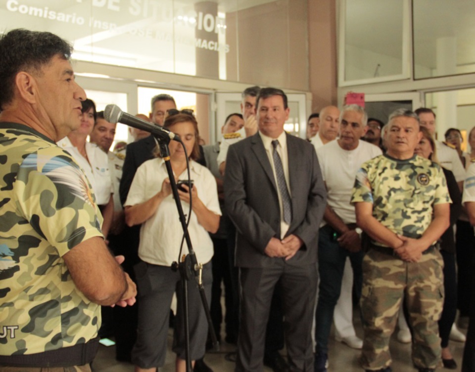 Emociones. Todos reivindicaron la importancia de que no se olvide la gesta de la Guerra de las Malvinas.