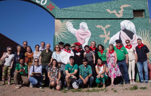 El domingo la colectividad vasca de Trelew tuvo su encuentro con variada actividad cultural típica.
