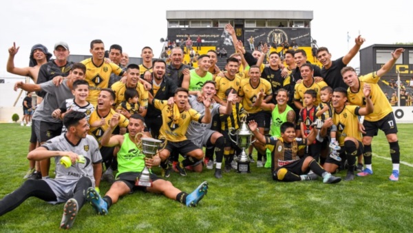 Deportivo Madryn, último campeón de la Liga del Valle.