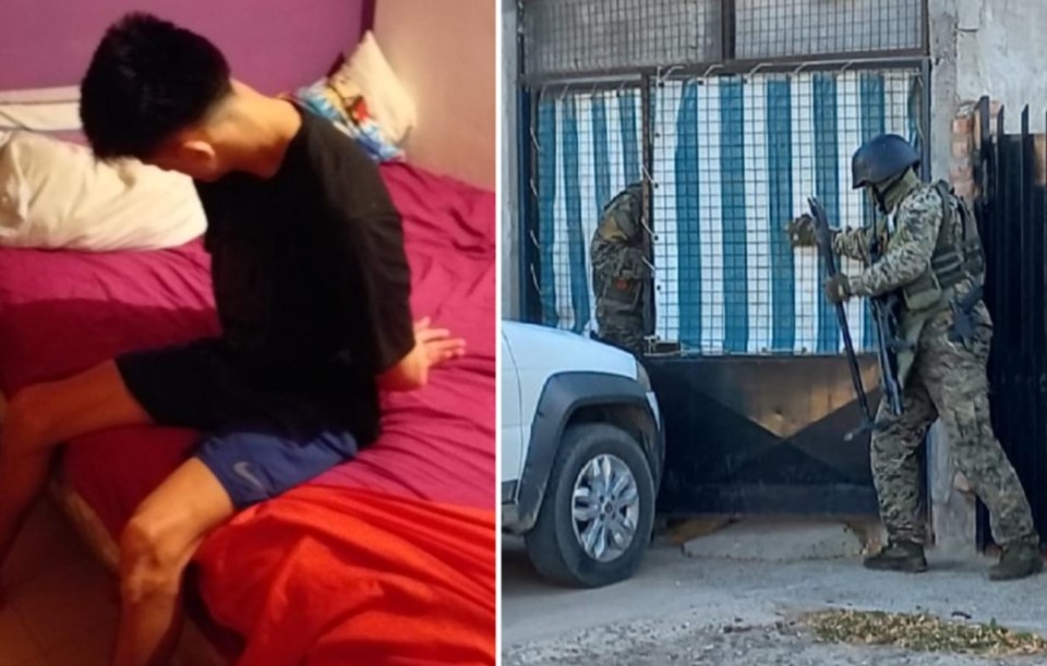 Rodrigo Ramón fue atrapado durante el registro de la vivienda de su pareja en el barrio Santa Catalina.
