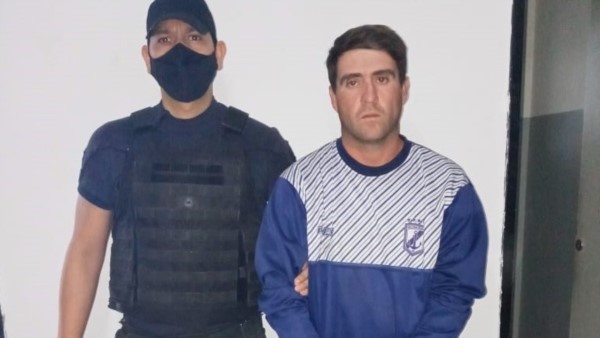 Mario “El Colo” Gómez fue aprehendido en plena calle. Era un prófugo.