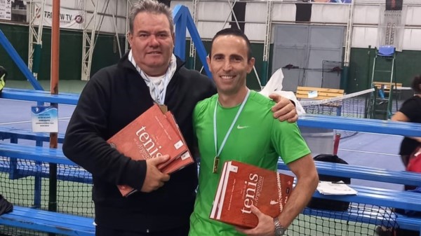 Jorge Real/ Pablo Moreno, la dupla ganadora en Caballeros.  
