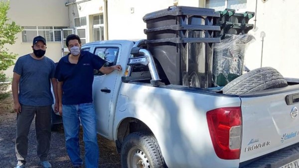 La entrega de equipamineto para la comuna rural.