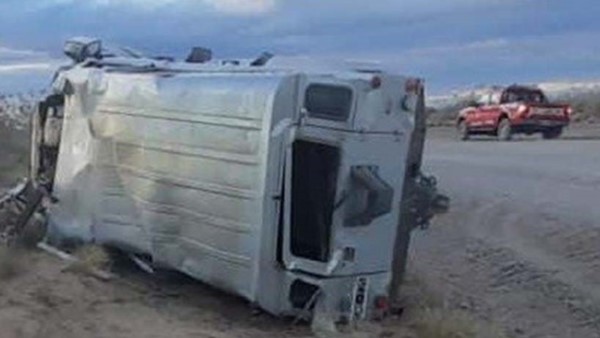 El hecho ocurrió en la ruta 40 sobre una curva de empalme con la 25.