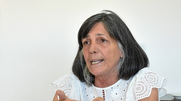 Stella Manzano, médica ginecóloga. Habló de salud y diversidad.