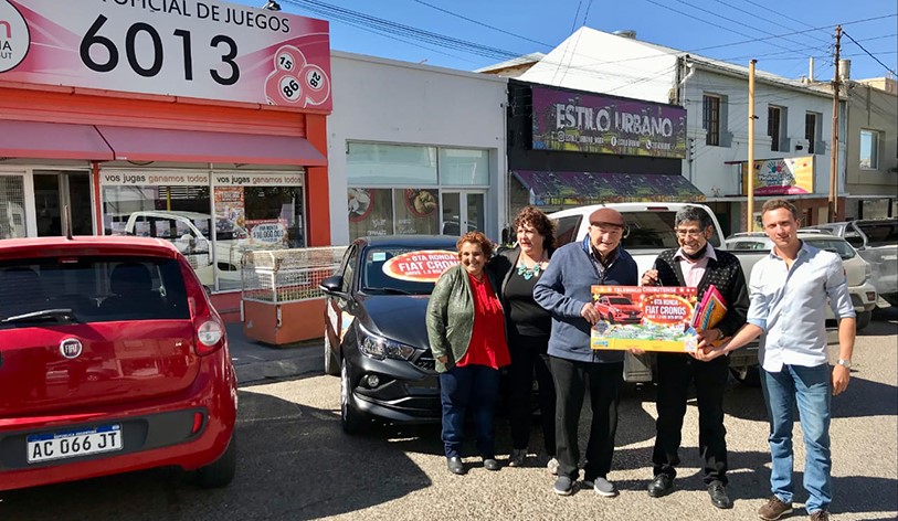 La Delegación Zona Sur de Lotería del Chubut en la Agencia 6013 .