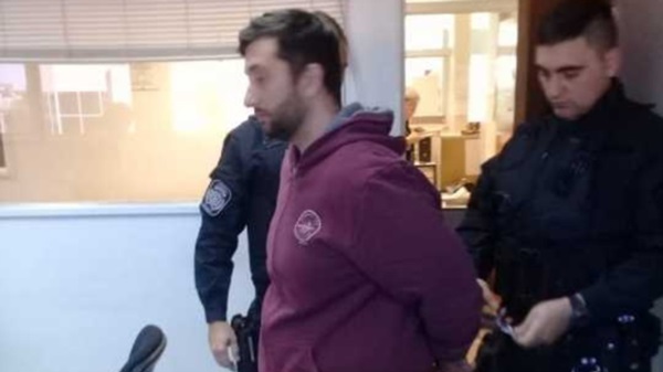 Leandro Usin cuando fue enjuiciado en Trelew y en Comodoro.