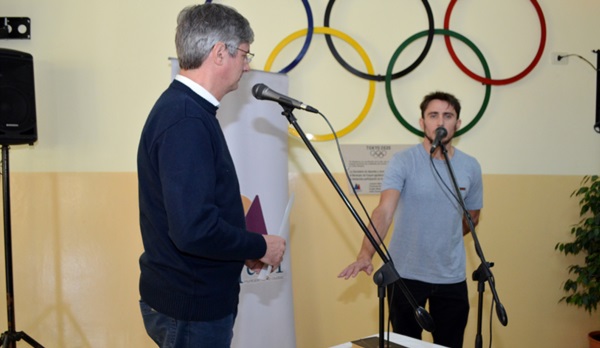 Ongarato puso en funciones ayer al nuevo secretario de Deportes.