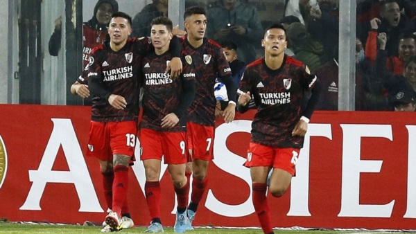 River Plate  invicto en la Libertadores: tres triunfos, cinco goles a favor y sólo uno en contra.