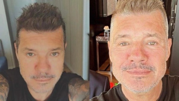 Tinelli se animó a un moderno cambio de look tras cumplir los 62 años.