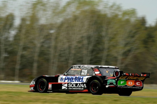 Boccanera festejó su primera victoria en el TC Mouras.