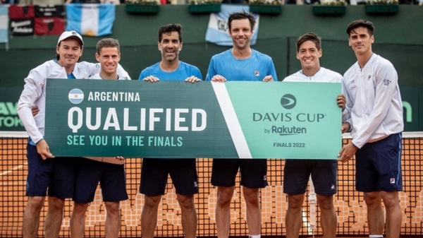 Argentina ya conoce el orden de juego en la fase de grupos de la Copa Davis. 