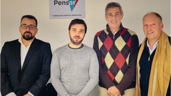Ignacio “Nacho” Torres con Matías Taccetta e Irianni juntos. El dirigente del PRO y su proyección a futuro.