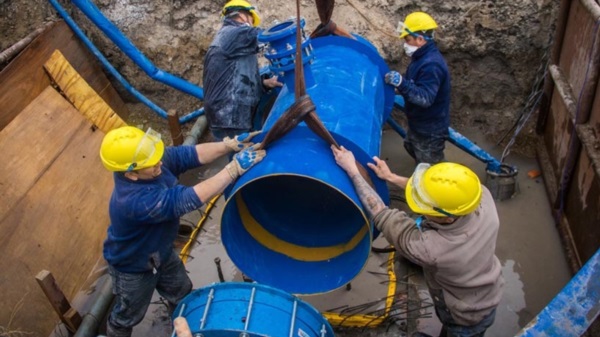 Reparaciones. La empresa intervendrá sobre un sector de la ciudad.