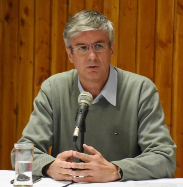 Sergio Ongarato, el intendente.