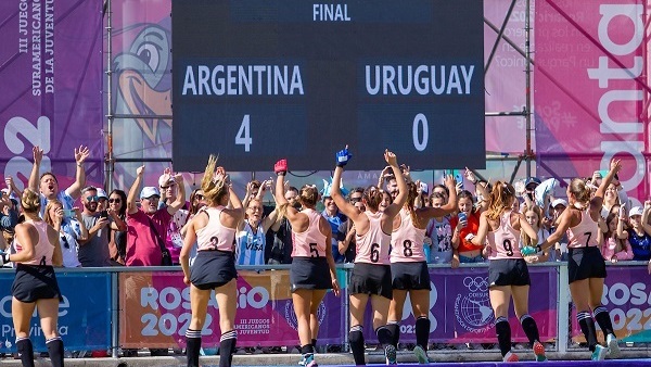 Amplio triunfo de Argentina sobre Uruguay en la final con protagonismo chubutense.