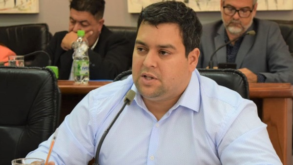 Federico Garitano, concejal madrynense que planteó la iniciativa.