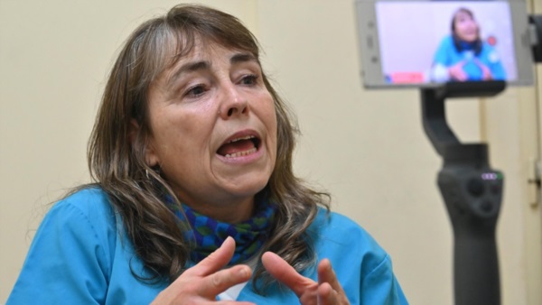 Verena Dietz, médica veterinaria abordó el tema de maltrato animal en medio de la violencia intrafamiliar. 
