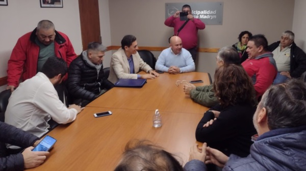 El intendente Sastre sostuvo una reunión con la nueva cúpula de la CGT local en el día de ayer.