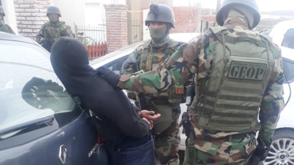 Un joven detenido. La investigación demandó diez días de trabajo.