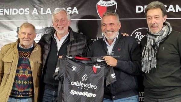 Rondina, nuevo DT de Colón: “Sabía que era una posibilidad que no podía dejar pasar”.