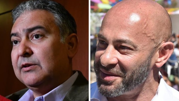 Manuel Pagliaroni (izq.). Criticado. Federico Massoni (der.). Rechazado.
