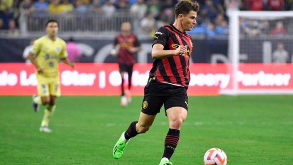 Julián Álvarez, el nuevo argentino del Manchester City de Guardiola.