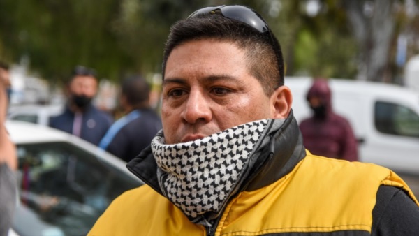 Jorge Román. Gremio de Taxis.
