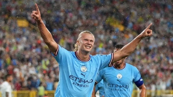 Haaland debuta con el City y firma el triunfo ante el Bayern Munich.