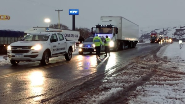 El operativo se realizó el domingo en el tramo Tecka–Trelew y viceversa.
