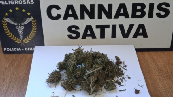 La incautación de la droga se hizo en el control en el acceso a Esquel