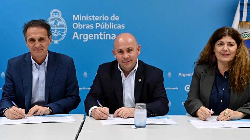 El intendente Gustavo Sastre firmó un convenio para una “Casa de Día”.