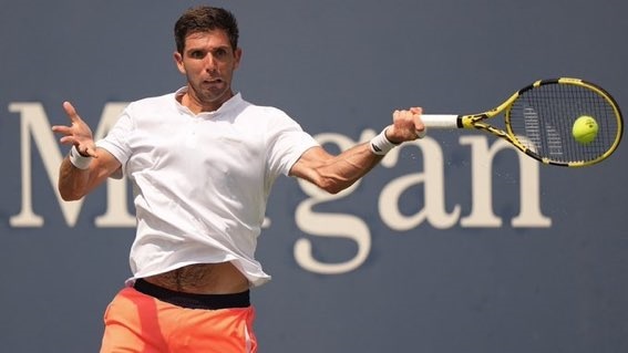 Con la victoria ante De Jong, el azuleño Federico Delbonis se convirtió en el octavo representante argentino en el cuadro principal del US Open.