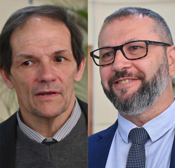 Aval. Woodley (izquierda) y Petrakosky quieren la Empresa de Energía.