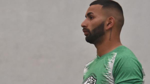 Villalba y su primer día con la casaca "albiverde".