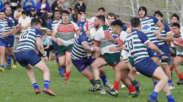 Trelew RC cayó de local con Portugués, por un ajustado 25-24. (Foto: Norman Evans/Jornada).