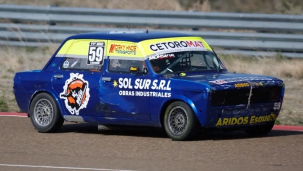 Santiago Acevedo ganó en el TP 1.100 (Foto: Equipo Ruta 3).	