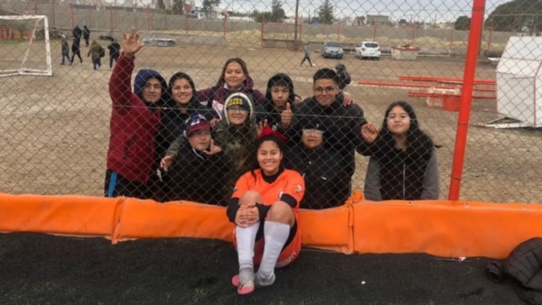 Sheila Otero, volante y goleadora, está feliz. 