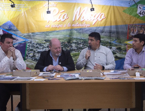 Avedaño, Oliva, Larrauri y Sosa participaron de la presentación oficial.