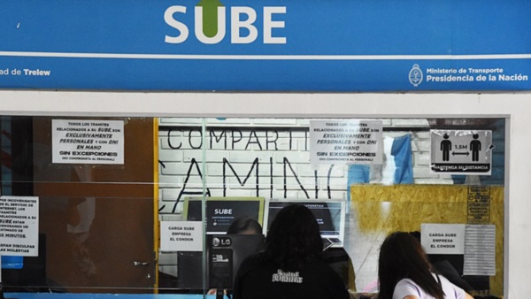 “En la Terminal de Trelew las tarjetas son sin costo”, dijo el director del área, Fabio Orellano.