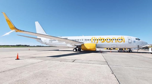 Hasta julio. La empresa low cost hizo oficial que ya no volará a Trelew. 