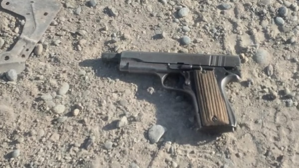 Un arma de fuego fue secuestrada en el procedimiento de la Policía.