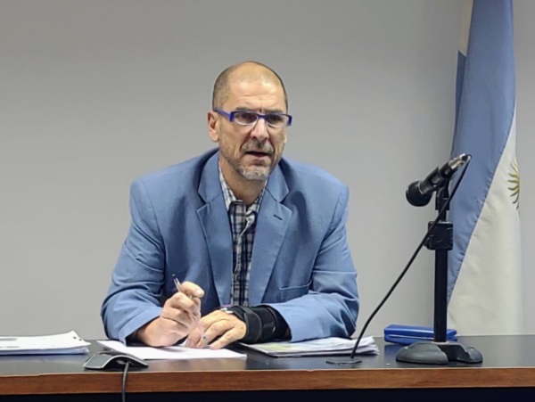 Fabio Monti. Juez de la causa.