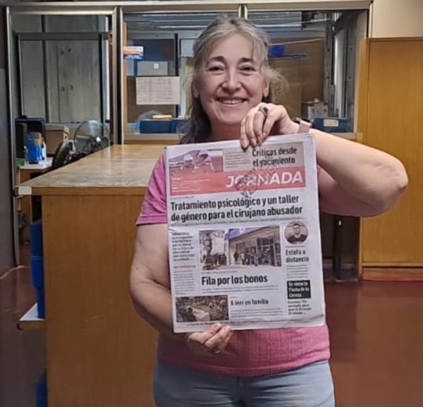 Historia. Una postal del diario ya cuidadosamente guardado.