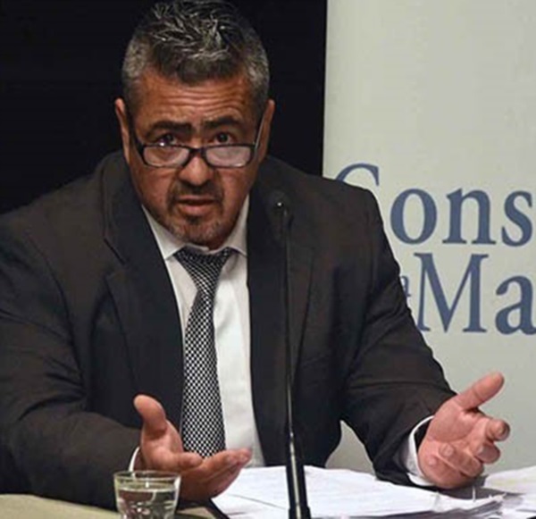 Explícito. El actual fiscal y futuro ministro, con un panorama claro.