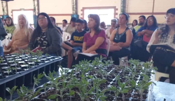 El taller teórico y práctico fue dictado por profesionales del INTA.