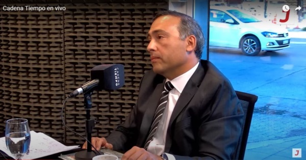El juez penal de Trelew, Marcelo Nieto Di Biase, habló de la inseguridad en los estudios de Cadena Tiempo.