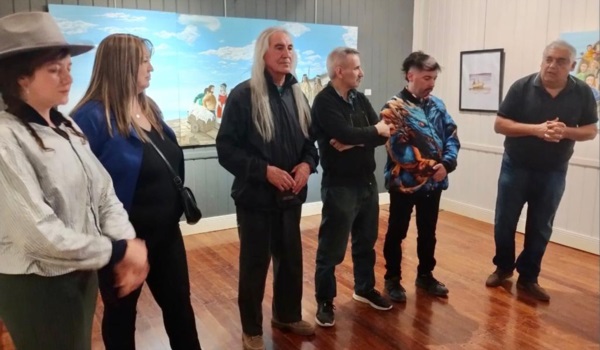 De interés. El espacio artístico trelewense ya cuenta con nuevas exposiciones para quien quiera recrear su gusto y su contemplación. 