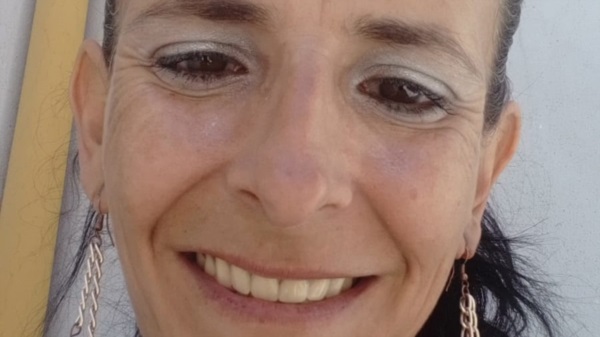 Verónica, trabajadora de salud, de Playa Unión, eternamente agradecida y feliz